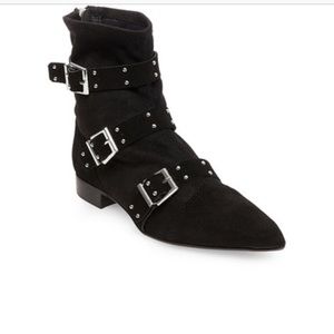 Steve Madden NIA black suede shoes